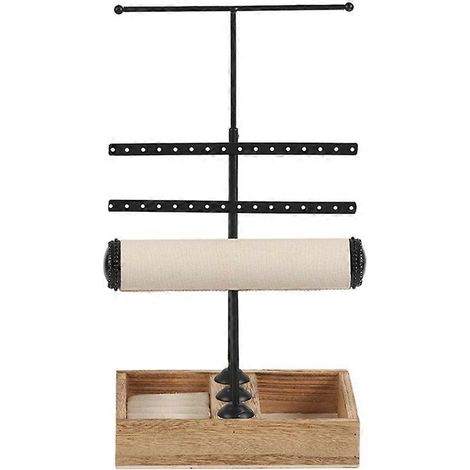 Présentoir à bijoux, étagère de rangement pour boucles d'oreilles, présentoir à bijoux pour boucles d'oreilles, colliers, bagues (1/5)