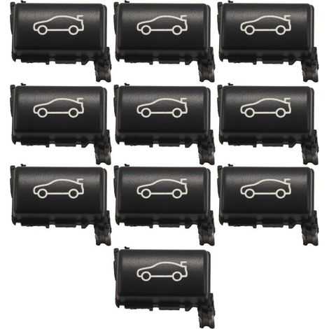 10 coperture per pulsanti interruttore bagagliaio posteriore per serie 1 2 3 4 5 6 7 X1 X3 Z4, E81 / E82 / F22 / F23