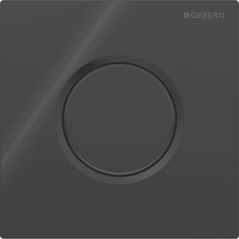 Geberit - Comando pneumatico per lo scarico degli orinatoi tipo 01, nero 116.011.DW.5 (1/4)