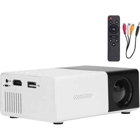 Projecteur - 1080P - Imagerie À Réflexion Diffuse - Pour Films En Intérieur Et En Extérieur - 1 Pièce (1/5)
