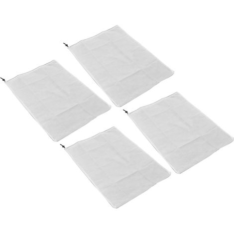 Lot de 4 housses antigel pour plantes en non-tissé, sac de protection hivernale avec cordon de serrage, couverture extérieure pour plantes 60x80cm (1/5)