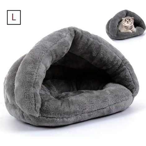 Warmer Haustier-Schlafsack Weich und gemütlich Bett und Höhle für Katzen und Hunde (1/5)