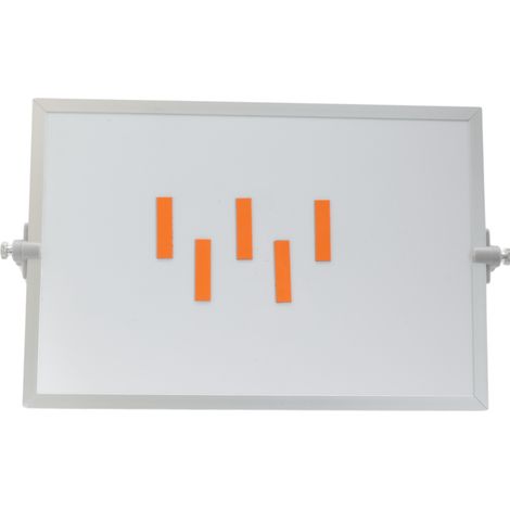 Barre de symboles magnétiques 1x4 cm orange