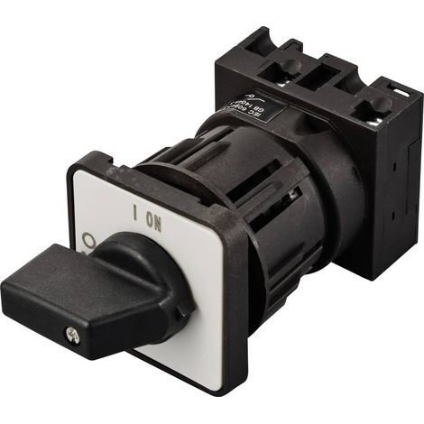 TRU COMPONENTS TC-LW40-20 C02/1C48I Interruttore a camme 20 A 690 V 1 x 90 ° Nero, Grigio 1 pz.