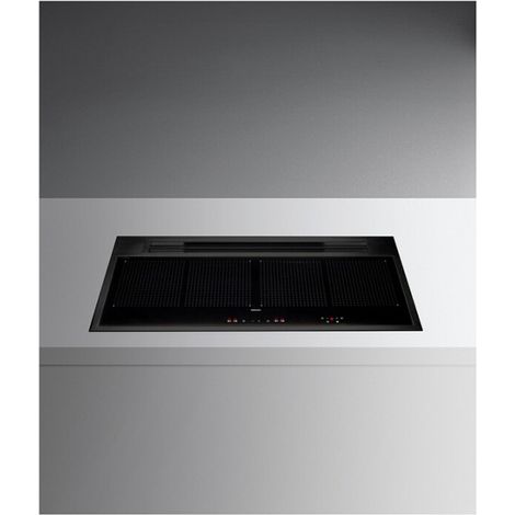 Falmec Sintesi. Colore del prodotto: Nero, Posizionamento dell'apparecchio: Da incasso, Dimensione della larghezza del piano cottura: 88 cm. Tipo di controllo:... - SINTESIBLACK - CUZW90.00P8ZZZN460F (1/5)