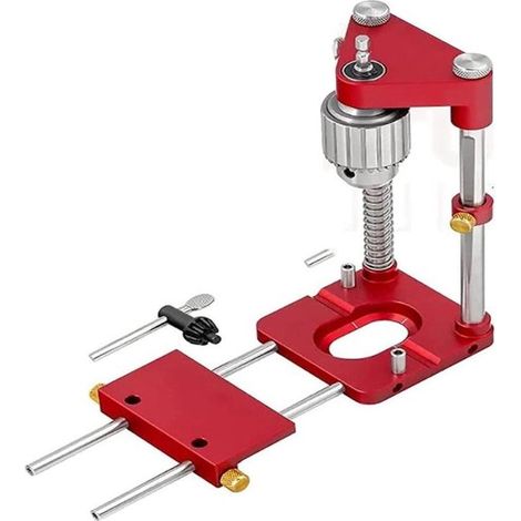 Localizzatore di fori per la lavorazione del legno - Strumento di posizionamento di precisione portatile - Regalo per kit di falegnameria - 2021 - Localizzatore di radici - Posizionamento del foro (1/5)