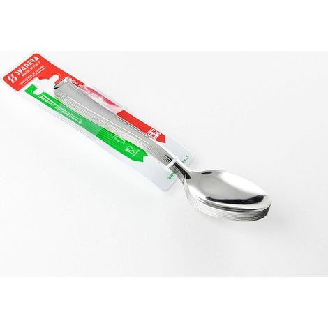 CUCCHIAIO DA TAVOLA 6 PEZZI CROMATE INOX (1/2)
