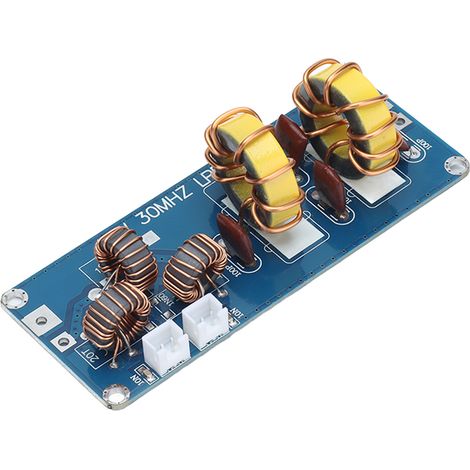 Module de filtre passe-bas LPF 1 kW 30 MHz, carte de filtrage TOS pour alimentation HF et amplificateur SSB