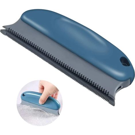Outil pour enlever les poils d'animaux, brosse anti-peluches pour tapis, réutilisable pour chiens et chats, nettoie facilement les poils des tapis (1/5)