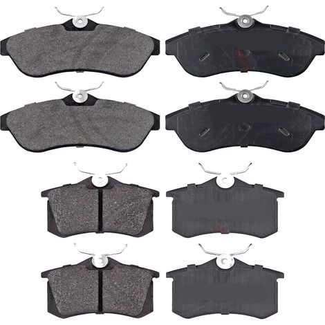 KIT PASTIGLIE FRENO ANTERIORI E POSTERIORI compatibile con CITROEN C3 PICASSO (SH) / PASTIGLIE FRENANTI AUTO OEM FDB4288,FDB4260 / SOSTITUZIONE DIRETTA / BASSA POLVERE / SILENZIOSO