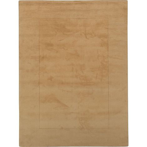 Tapis en laine Dharma - Tapis en laine  - 290x200cm, Rectangular - 100% Laine vierge - Tufté main - Or