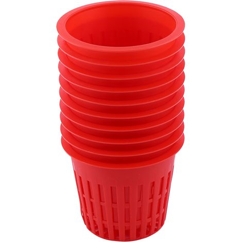 Lot de 10 paniers en maille robuste pour pots de fleurs, ...