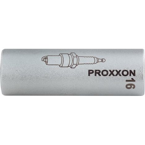 PROXXON 23 444 VASO BUJÍA DE 1/2'', TAMAÑO 21MM, LONGITUD 70MM, MULTICOLOR (1/2)