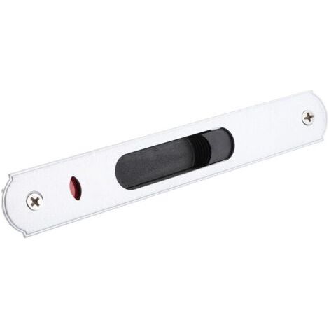 Modern Sliding Door Lock for Window and Sliding Glass Door, Home Security(White) (1/4)
