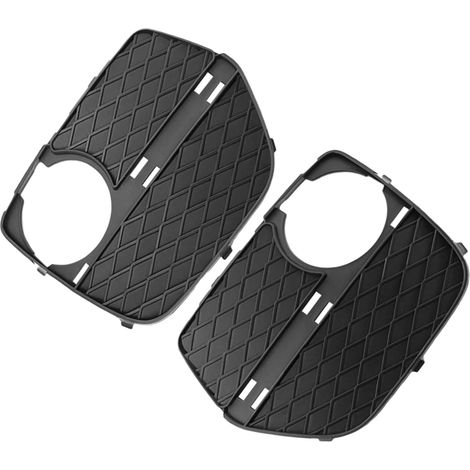 1 paire 51117312606 de rechange pour feu de brouillard - Garniture inférieure de grille de pare-chocs avant de voiture - 51117312605 - Composants de style de véhicule (1/5)