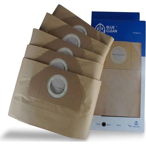 Pièces détachées pour outils à main Ar blue clean - Sacs filtrants en papier - Sacchetti Filtro i Carta 20 l, bags, Avana-AquaForge
