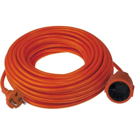 Prolunga Elettrica Poly Pool 15m 250V - Cavo H05VV-F 2x1,5mmq Arancio (1/2)