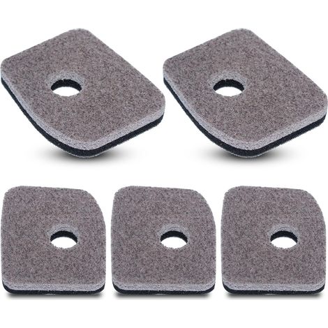 Pack de 5 filtres à air pour Stihl BG56 BG66 BG86 SH56 SH86 BR200 SR200 Souffleur Pièce de remplacement 42411201800 (1/5)