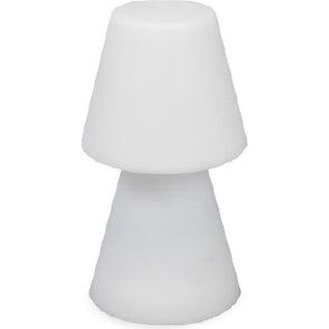Akku Tischlampe LED Dimmer Farbwechsel RGBW 20 cm hoch IP43 tragbare Tischleuchte außen Außenleuchte Balkon Terrasse (1/5)