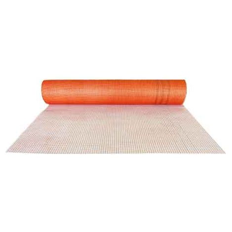 RETE PORTAINTONACO ARANCIO rotolo 1x50 mt - 50 mq