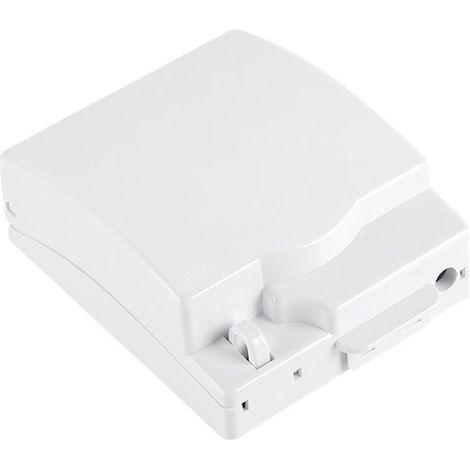 Prise Électrique de Sécurité pour Bébé Résistante aux Intempéries avec Interrupteur Unique – Idéale pour Maison et École (1/5)