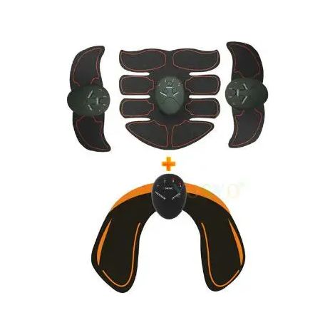 Intelligentes kabelloses EMS-Muskelmassage- und Trainingsgerät für Fitness und Gewichtsabnahme – Figurformendes Kissen 04434-AquaForge