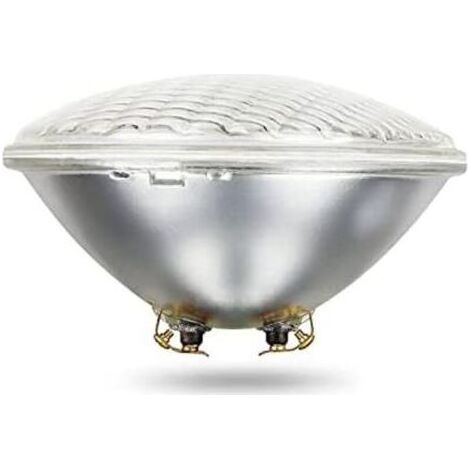 LED Piscine PAR56,300W Projecteur Piscine Etanche IP68 Lampe de Piscine Submersible Lumière 12V DC/AC, 3000K Blanc Chaud