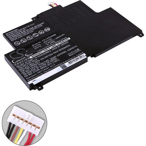 NX - Batterie ordinateur portable compatible Lenovo 14.8V 2800mAh - 45N1095 (1/5)