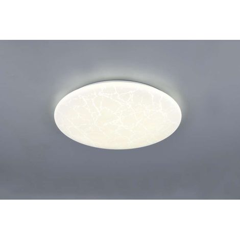 Reality Plafoniera LED Umbria II - Effetto Ghiaccio - D.41cm 24W 4000K