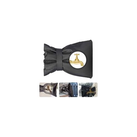 Housse de protection antigel pour robinet extérieur, réutilisable – (1/4)