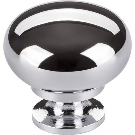 Möbelknopf OSCAR Ø 32,5 mm Chrom poliert