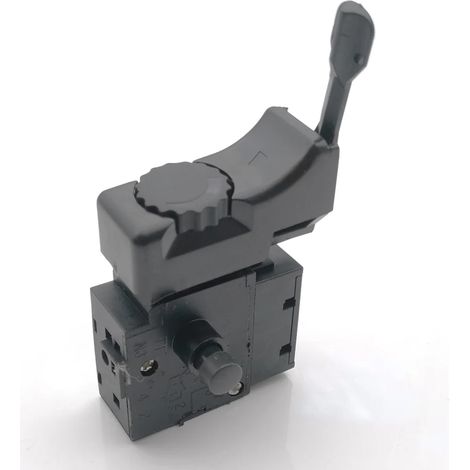 (noir) Bouton de gâchette de contrôle de vitesse miniature pour outil électrique, compatible avec meuleuse d'angle, marteau perforateur et perceuse à percussion. Accessoires pour outils électriques. (1/4)