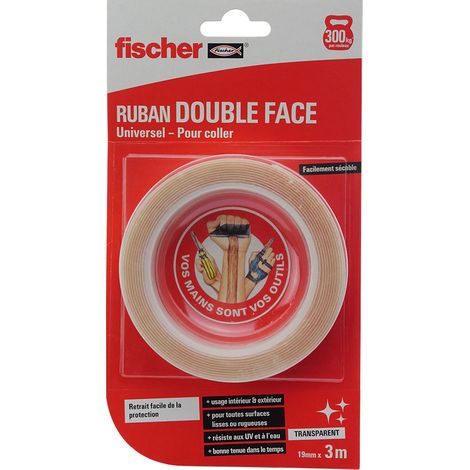 Ruban double face pour coller et assembler - Fischer (1/5)