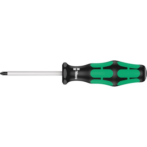 WERA Kreuzschlitz-Schraubendreher Pozidriv Kraftform PZ 0x 60mm SK
