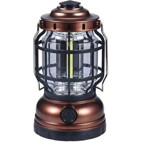 Lanterne de camping rechargeable - Lanternes de camping LED - avec luminosité réglable