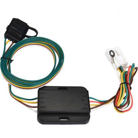 Trailer wiring harness, 12V Standard Waterproof Durable Trailer Plug for RV Trailers for American Cars (1/5)