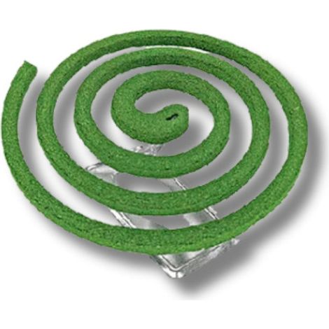 Spirali antizanzare al profumo di citronella confezione 10 pezzi per esterno (1/4)