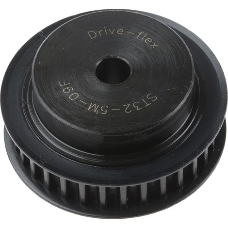 Poulie pour courroie crantée en Acier 32 dents , pas de 5mm, alésage 8mm ( Prix pour 1 )