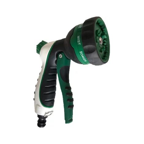 Pistola per irrigazione rain alu rain style 8 funzioni tri-materiale