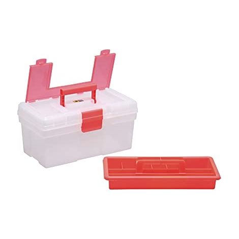 ALLIT 416411 MALLETTE, POLYPROPYLÈNE, ROUGE, 400X220X200MM