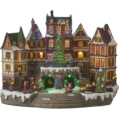 Luville Village de Noël Multicolores H31.5xl25xL41.5cm (1/5)