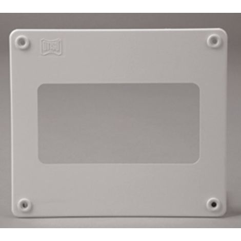 Remate de pared rectangular - SIBER Medidas: 150x75 mm