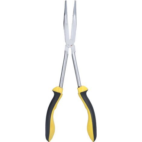 SK‑285B Pince à bec incurvé allongé de 11 pouces, longue de 60 degrés pour les travaux de maintenance manuels (1/5)