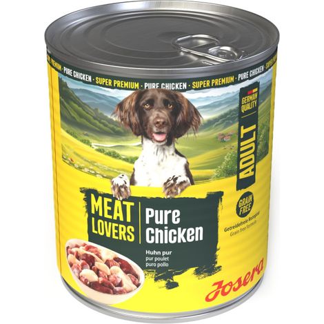 Josera Meatlovers Hundenassfutter Adult 800 g Huhn