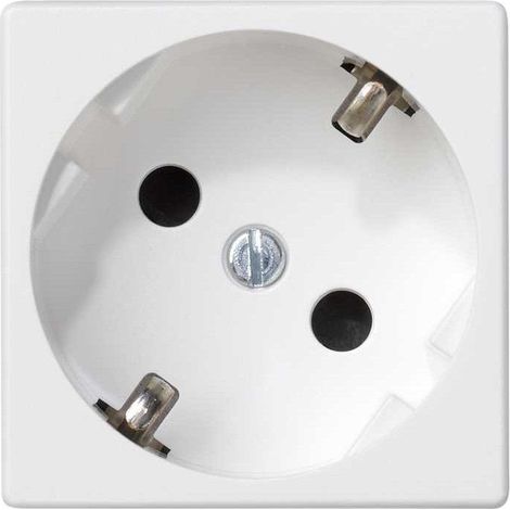 Simon K45  Base de enchufe schuko blanco Simon K01/9