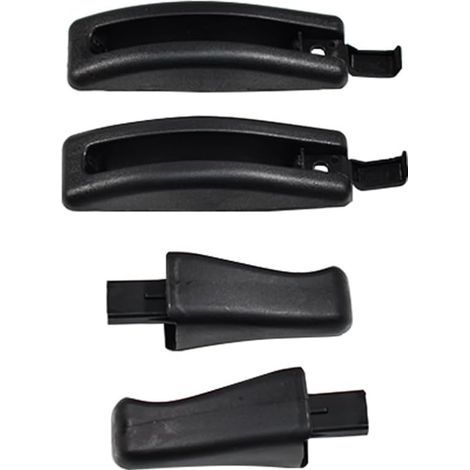 Kit di maniglie di regolazione sedile auto sinistra e destra compatibile con Golf Jetta MK2 Scirocco MK2 Corrado Caddy 191881633A 191881634A 16588160701C (1/5)