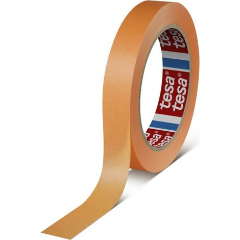 Tesa Präzisions-Maskenband 19 mm x 50 m, Washi-Maskenband, Präzisions-Maskenband, scharfe Kanten, Acrylkleber, für den Innen- und Außenbereich, temperaturbeständig bis 150 °C