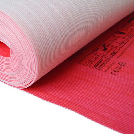 Décoweb – Sous-couche parquet et stratifié 1m x 20ml – Polyéthylène avec système stop humidité – Épaisseur 3 mm – Réduction bruit 20 dB