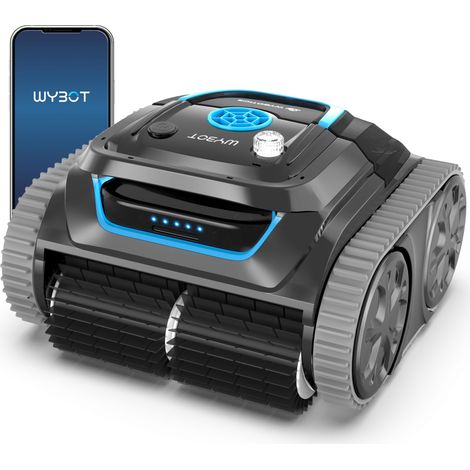 Robot Piscine Sans Fil Wybot S1 - Connecté, Autonome et Polyvalent pour un Nettoyage Complet (1/7)