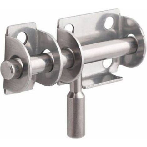 Lot de 3 Pices Loquet de Porte en Acier Inoxydable - Verrou de Scurit pour Portes de Salle de Bain WC Fentres Meubles Odipie (1/4)